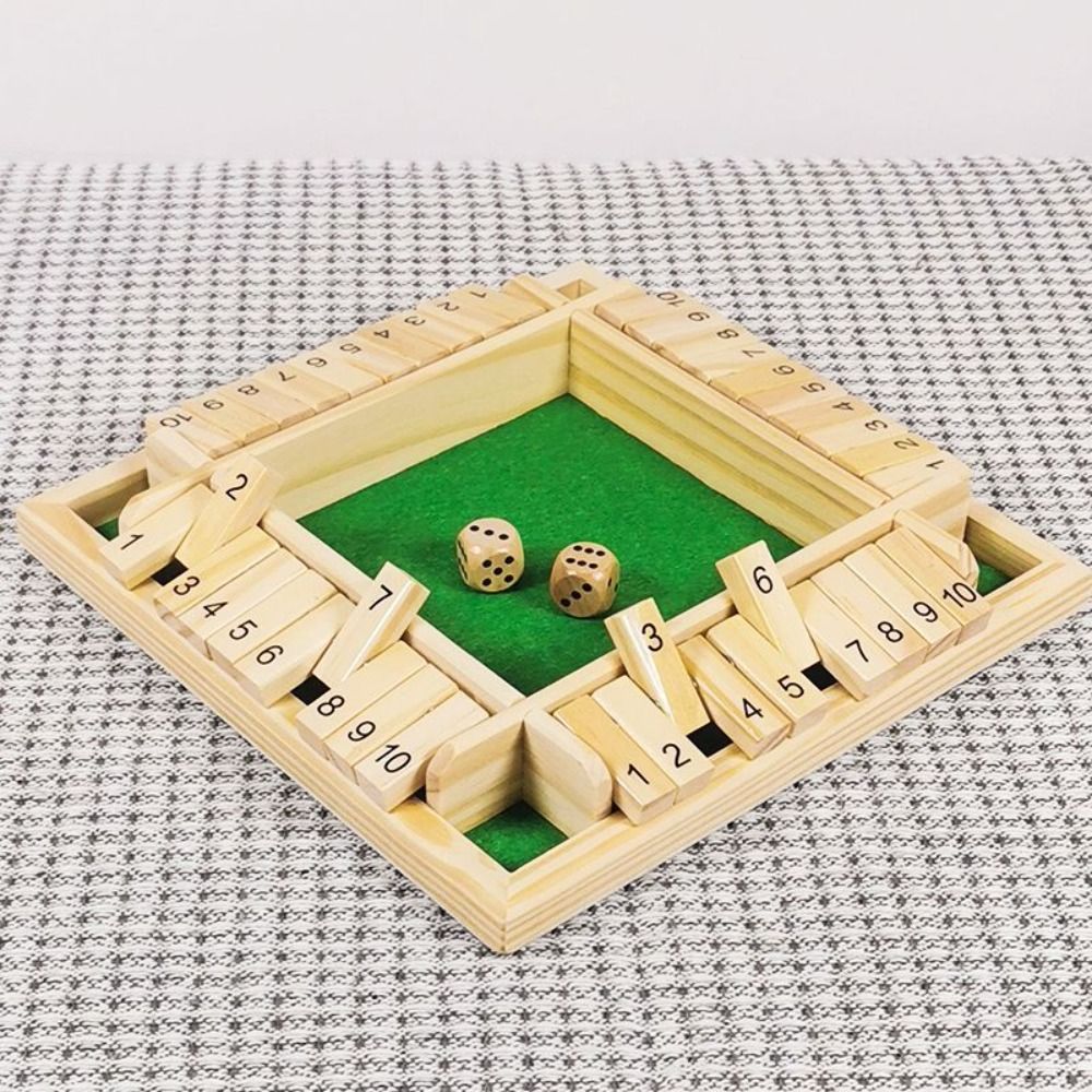Shut The Box Table Board Game  – Board Game Digital Bewertung und Preis