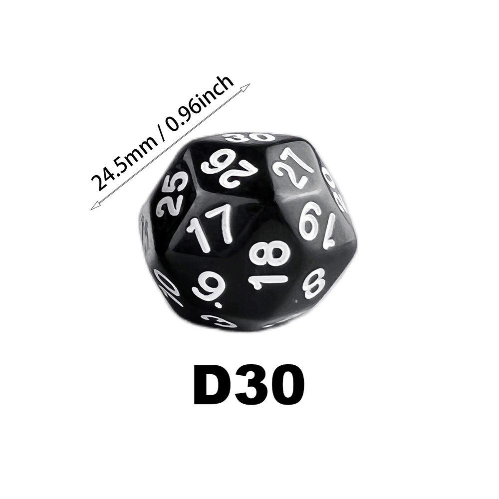 1pc D30 Dice Solid Color Polyh – Board Game Pandemic Bewertung und Preis