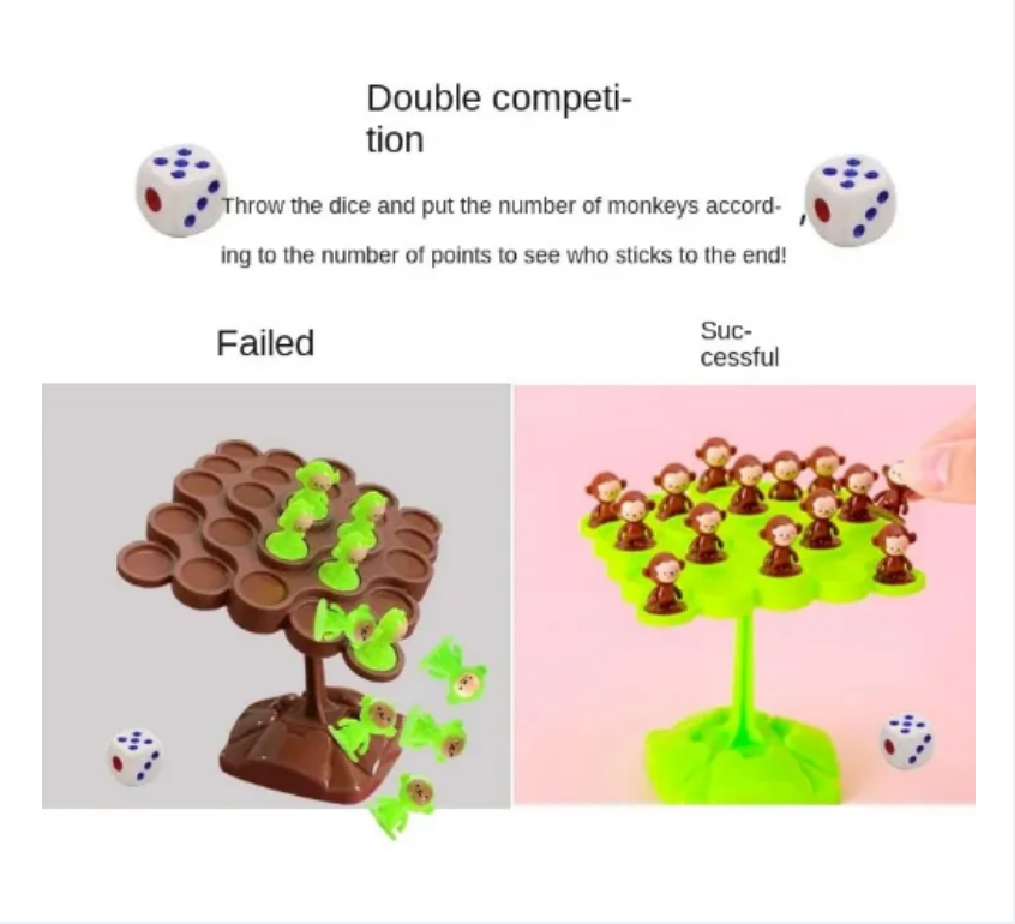 Monkey Balance Tree Focus Bala – Board Game With Questions Bewertung und Preis
