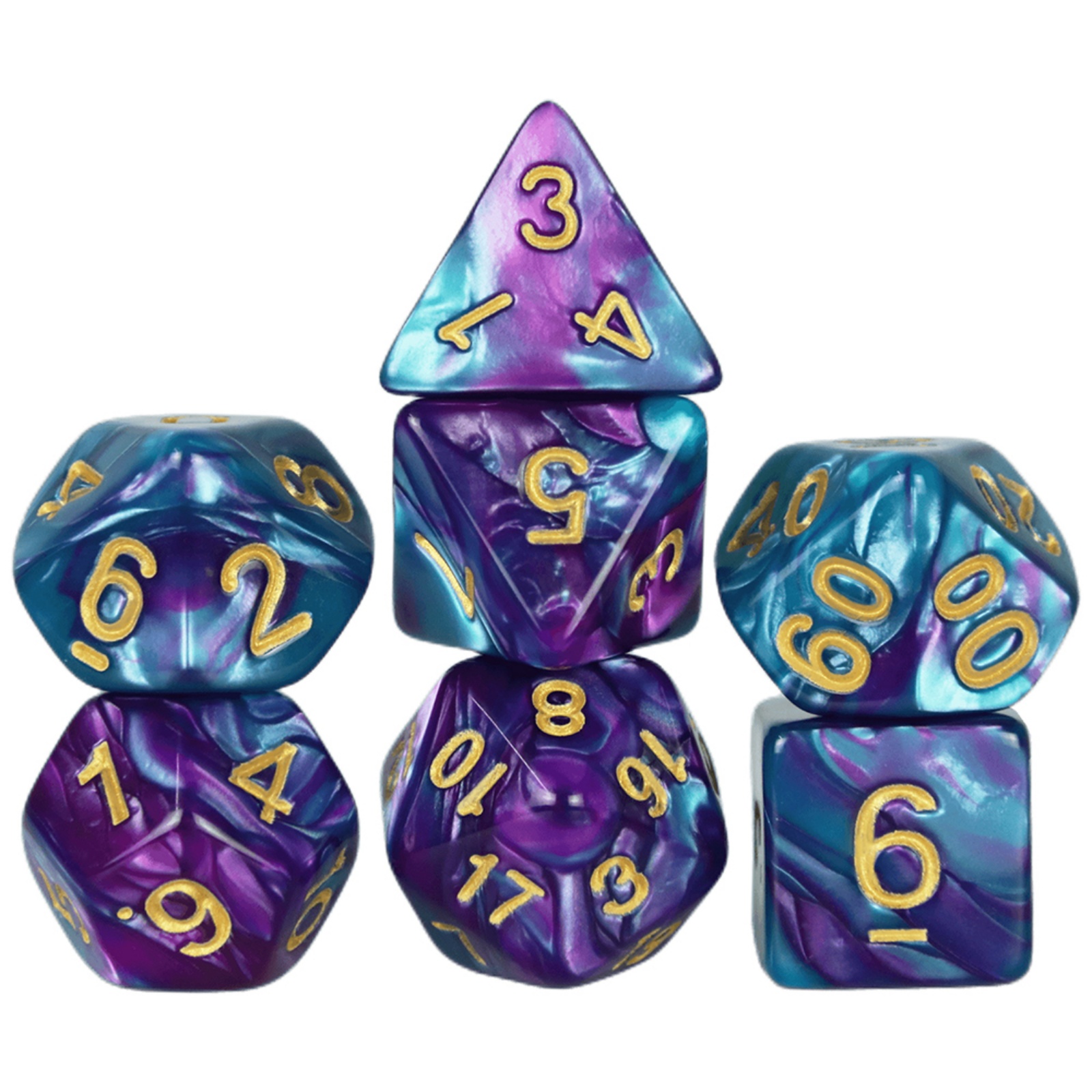 7pcs DND Dice Mixing Color Pol – Board Game Pandemic Bewertung und Preis