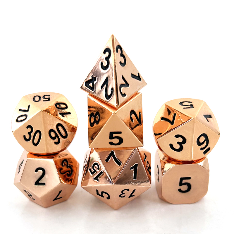 7PCS Metal Polyhedral Dices Se – Board Game Digital Bewertung und Preis