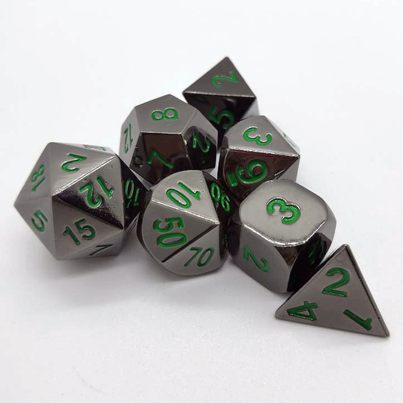 7PCS Metal Polyhedral Dices Se – Board Game Digital Bewertung und Preis