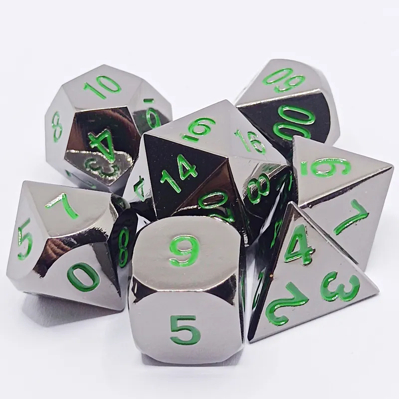7PCS Metal Polyhedral Dices Se – Board Game Digital Bewertung und Preis