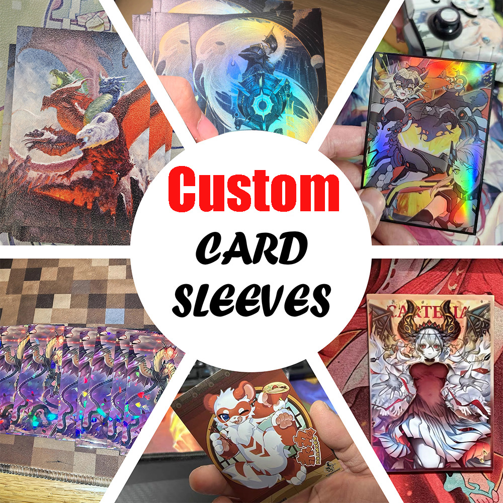 15PCS/50PCS/60PCS/70PCS HD Cus – Card Sleeves Protector Bewertung und Preis