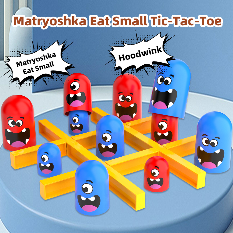 Tic-Tac-Toe Eat-and-Be-Sized S – Board Game With Questions Bewertung und Preis