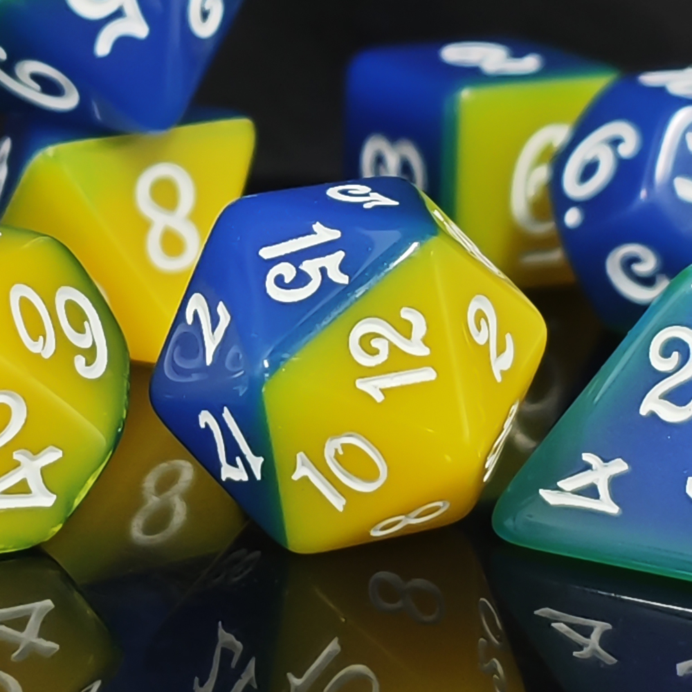 Blue & Yellow Dual Color Polyh – Board Game Pandemic Bewertung und Preis