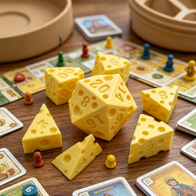 Cheese Polyhedral Dice Set Lay – Board Game Pandemic Bewertung und Preis