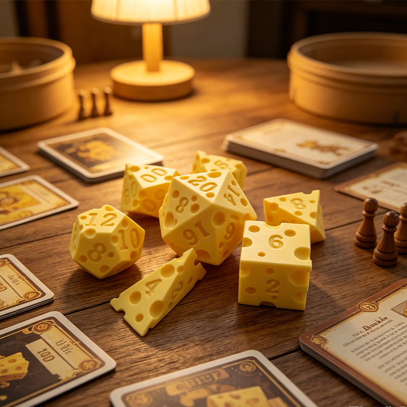 Cheese Polyhedral Dice Set Lay – Board Game Pandemic Bewertung und Preis