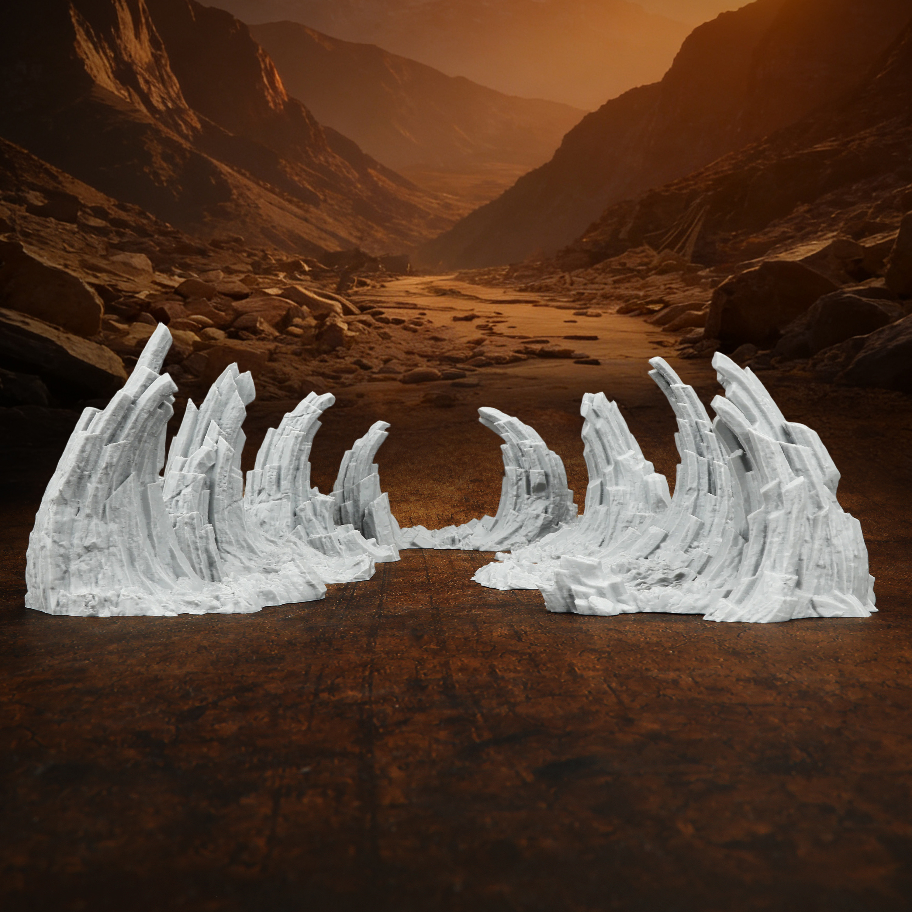 TRPG Rocky Terrain Miniature - – Board Game Dune Bewertung und Preis